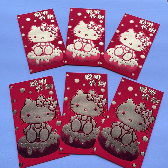 Sanrio Hello Kitty Large Red Envelopes - Picture 2 of 5